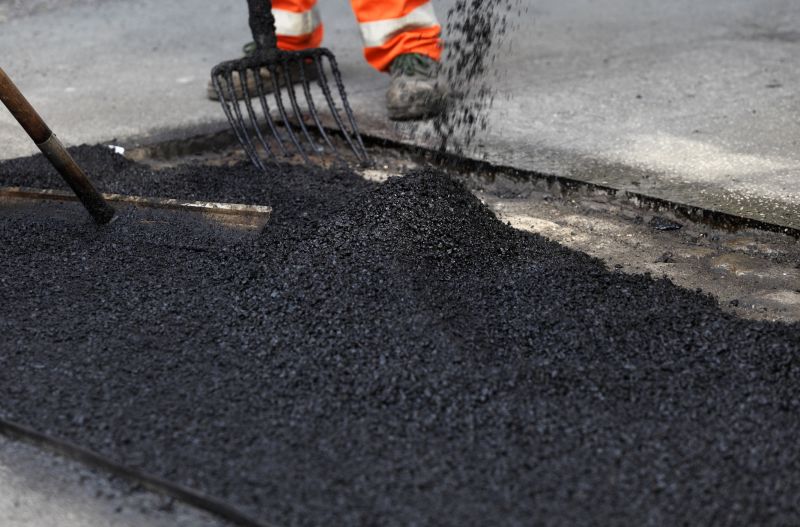 Asphalt Pad Installation