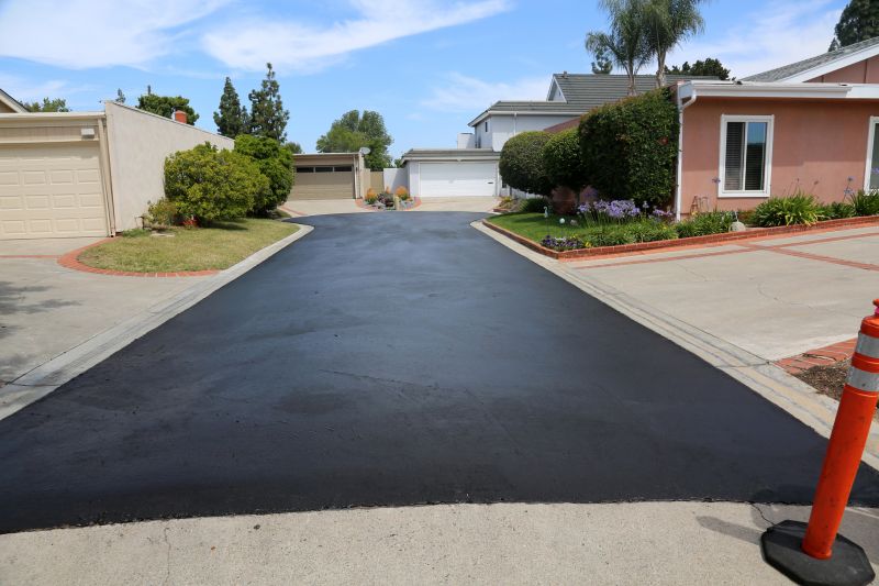 Completed Asphalt Driveway